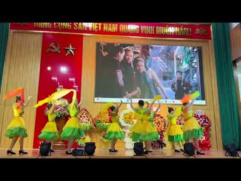 Múa Mời anh về Tây Bắc - kỷ niệm 60 năm thành lập BV Hậu Lộc